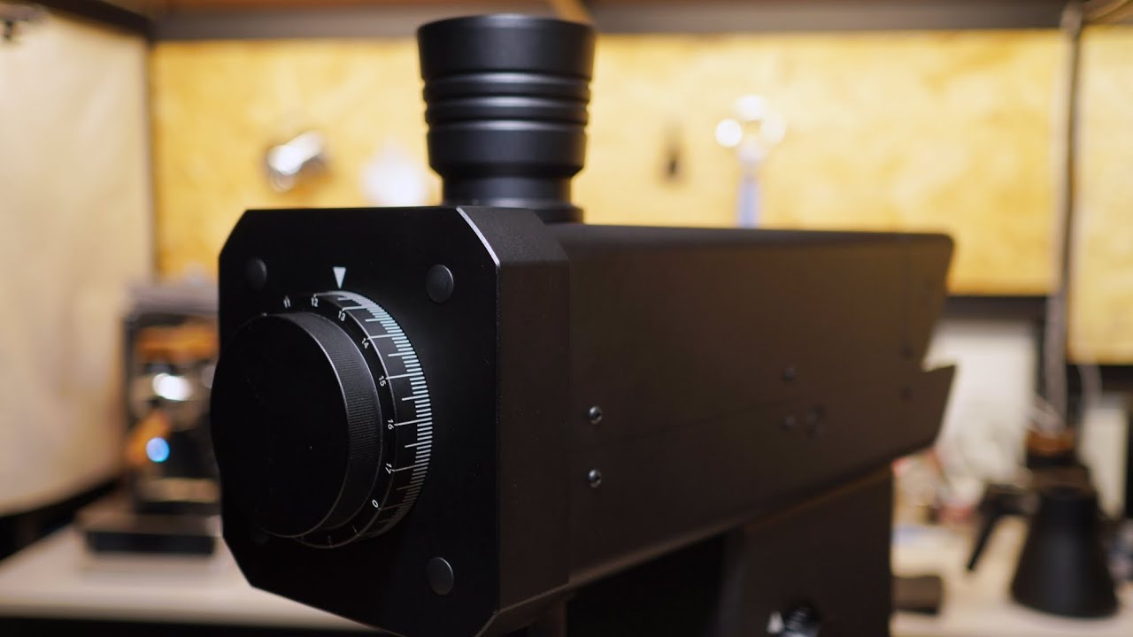 傳說中的巨獸：縫紉機 120 磨豆機 | 如果是我的就好了... | FM Grinder 120mm