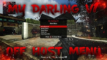 [NEW] BO1 My Darling V1 OFF Host Mod Menu [RGH/JTAG] (2023)