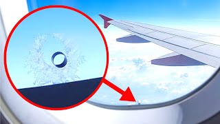What A Tiny Hole In Your Airplane Window Means
