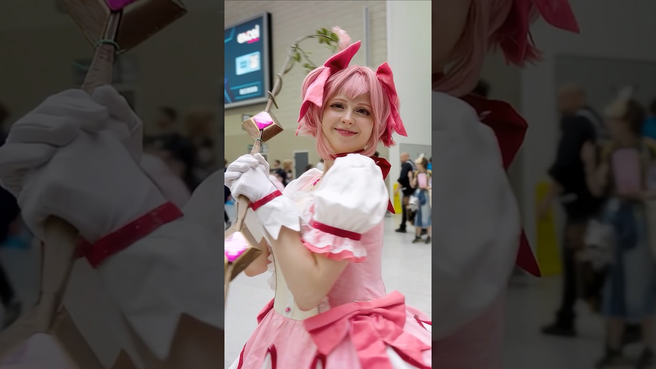 💖BEAUTIFUL Madoka Magica Cosplay💖 filmed at MCM London😍