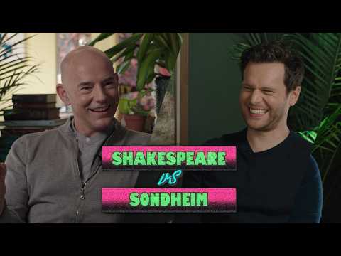 Jonathan Groff plays Shakespeare vs Sondheim
