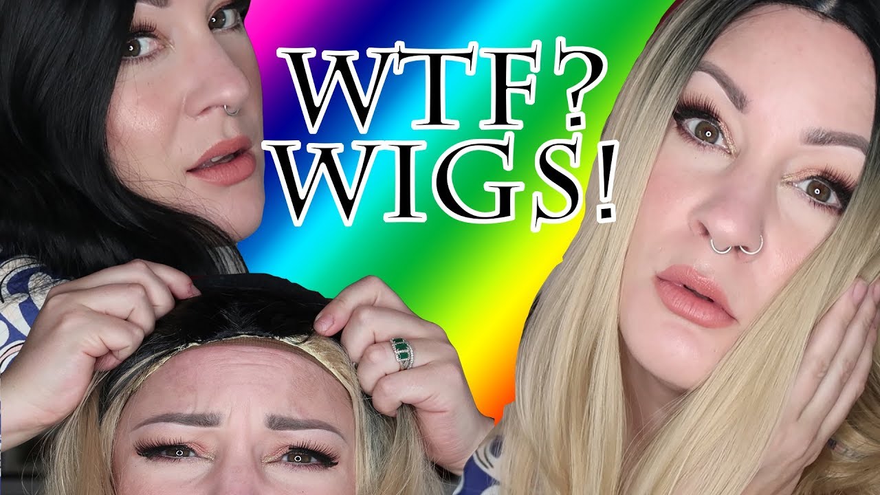 TRYING $20 WIGS FROM ALIEXPRESS! Tips and tricks for buying a cheap wig | Ugly Taffy