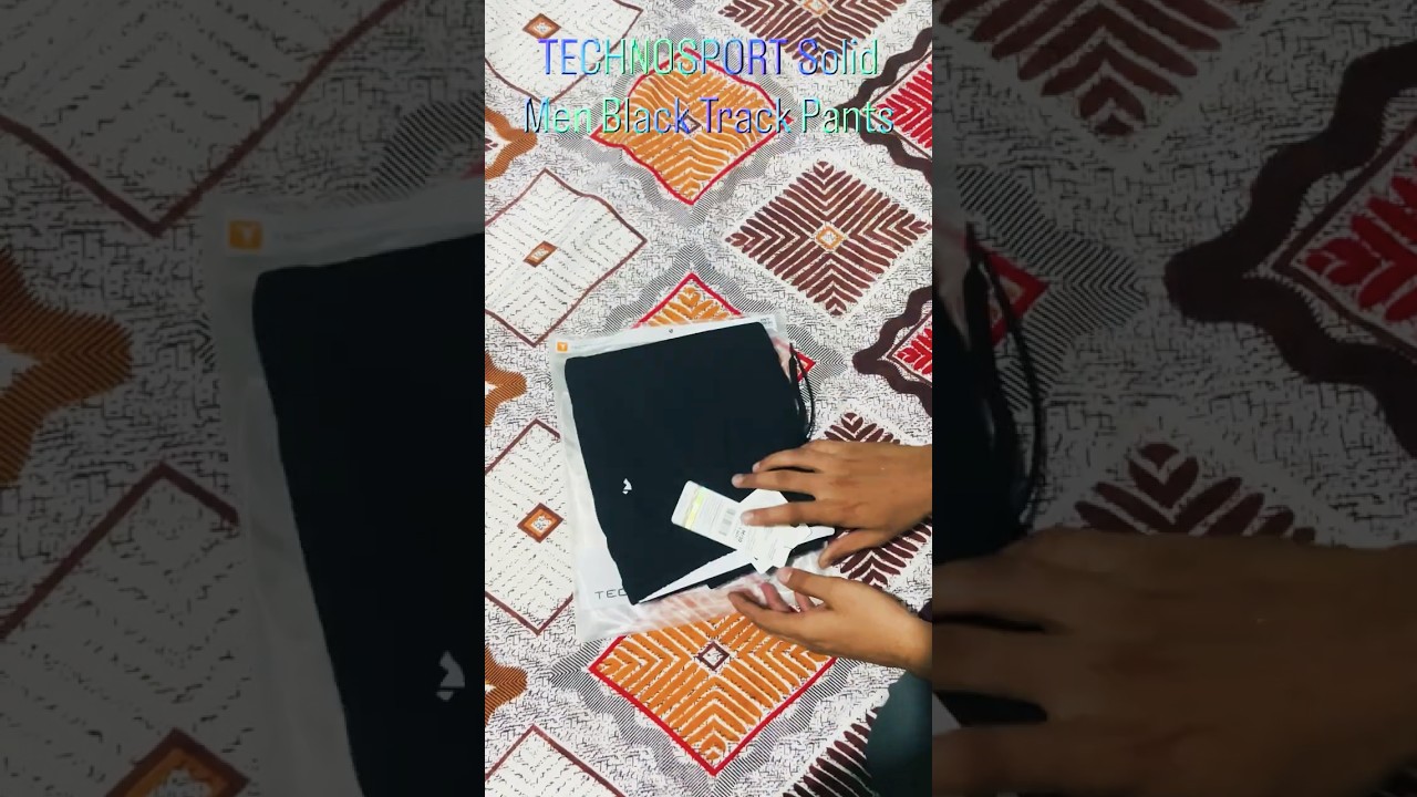 TECHNOSPORT Black Track Pants Try On 💪 Gym Lookbook 2025 | Fitness Wear Haul | FitWithSaiNarasimha