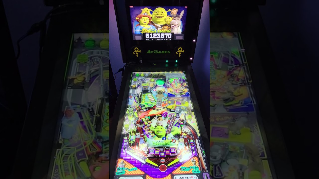 "Shrek" - a Virtual Pinball Quickview