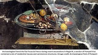 Pompeii fresco find possibly depicts 2,000-year-old form of pizza