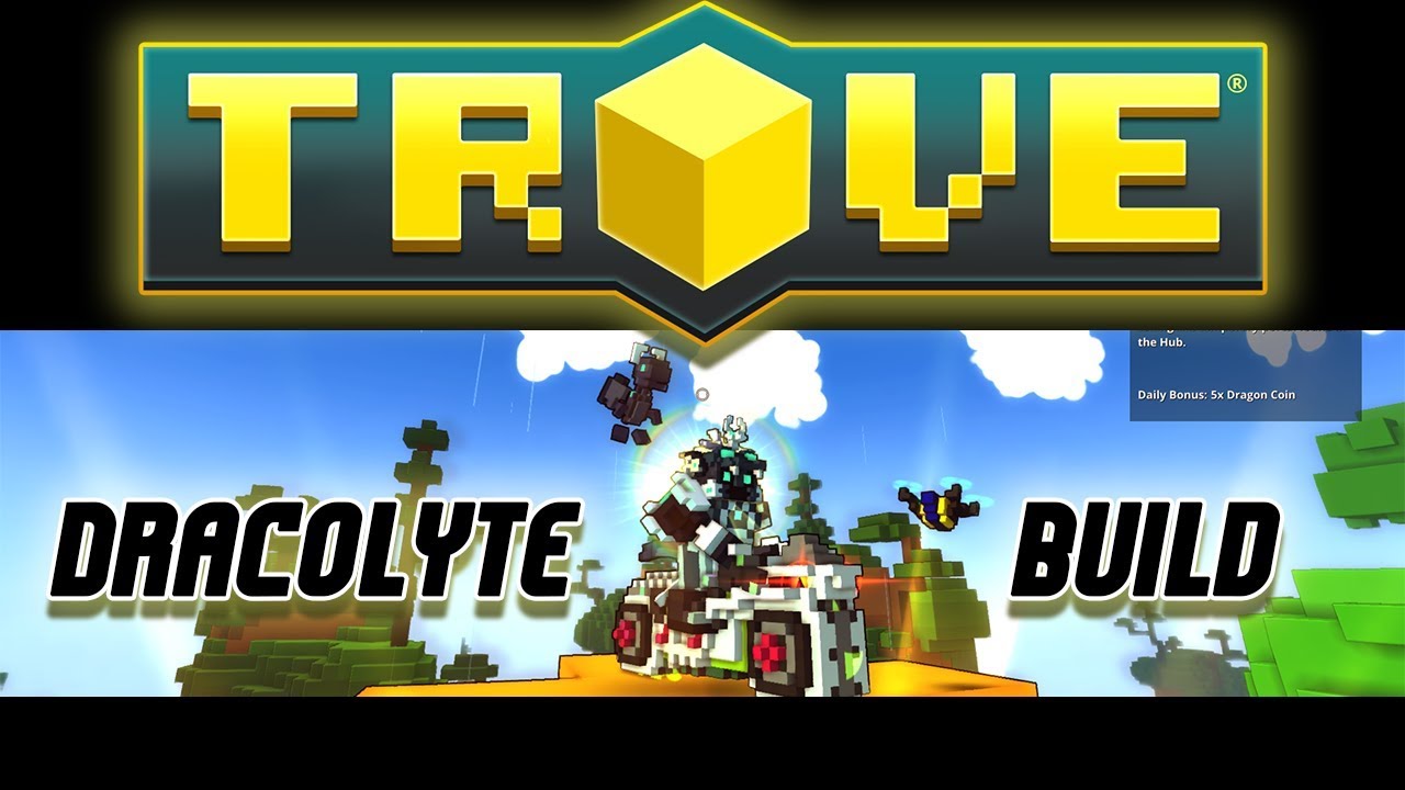 Trove - 2019 BEST Dracolyte Build // Tank Dps Hybrid Build (3 Minutes)