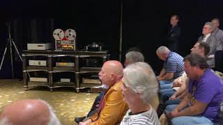 Michael Fremer in the Suncoast Audio Room at the Florida Audio Expo