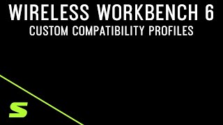 Shure Wireless Workbench 6: Custom Compatibility Profiles