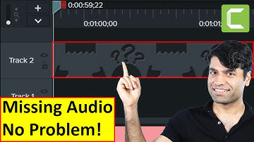 Camtasia Missing Audio