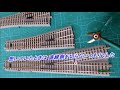 【なかったので作ってみた!!】 KATO 6番手動ポイント 複線 片渡り HOゲージ ユニトラック