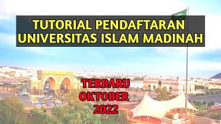 LATEST ISLAMIC UNIVERSITY OF MADINAH REGISTRATION TUTORIAL OCTOBER 2022