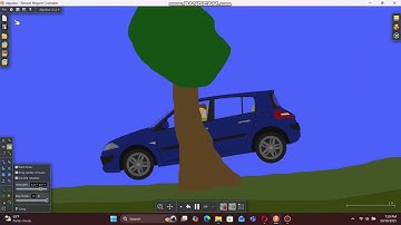 Algodoo - Renault Megane Crashable