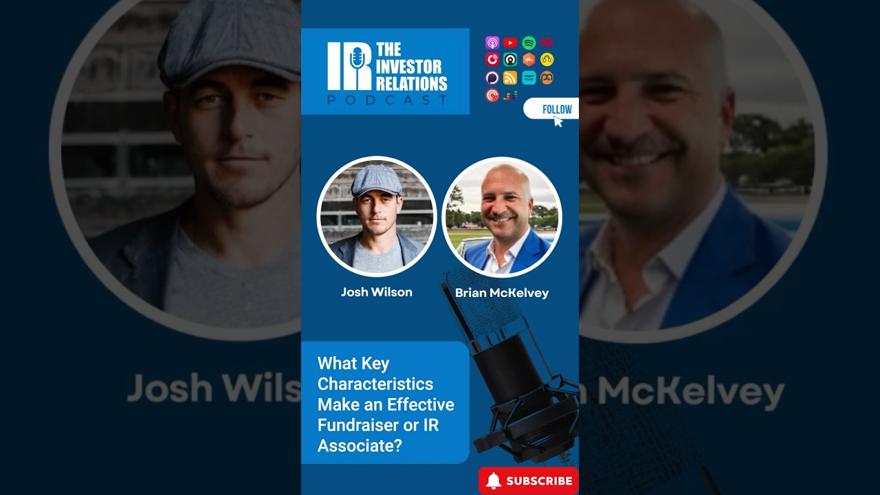 What Key Characteristics Make an Effective Fundraiser or IR Associate