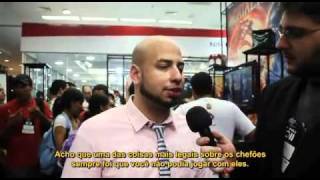Mortal Kombat 9 ( 2011 ) - Goro And Shao Kahn Confirmed as Non Playable [ LEGENDADO ] BR