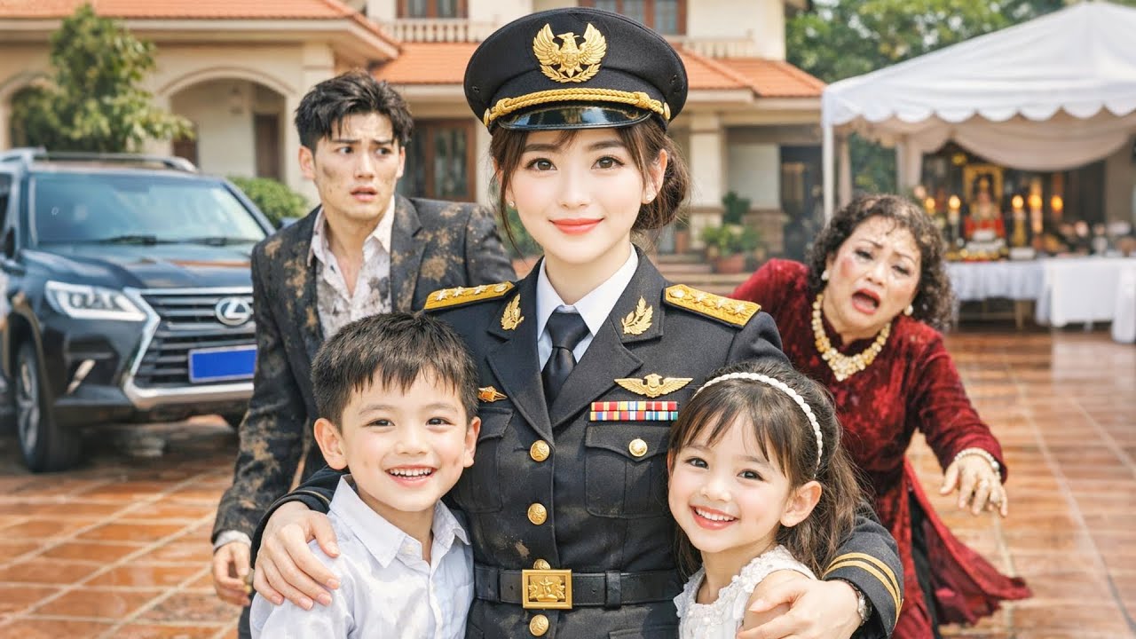 7 Năm Trước Bị Đuổi Vì Nghèo, Nay Cô Làm Cảnh Sát Đưa 2 Con Về Đám Giỗ Khiến Cả Nhà Chồng Bất Động