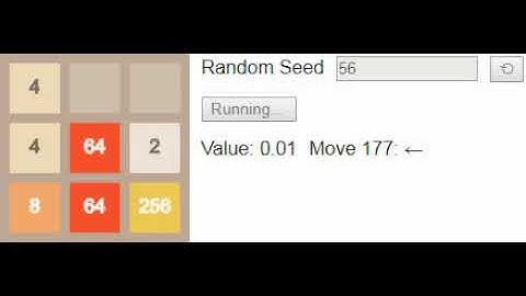 Optimal 1024 game with Markov decision process