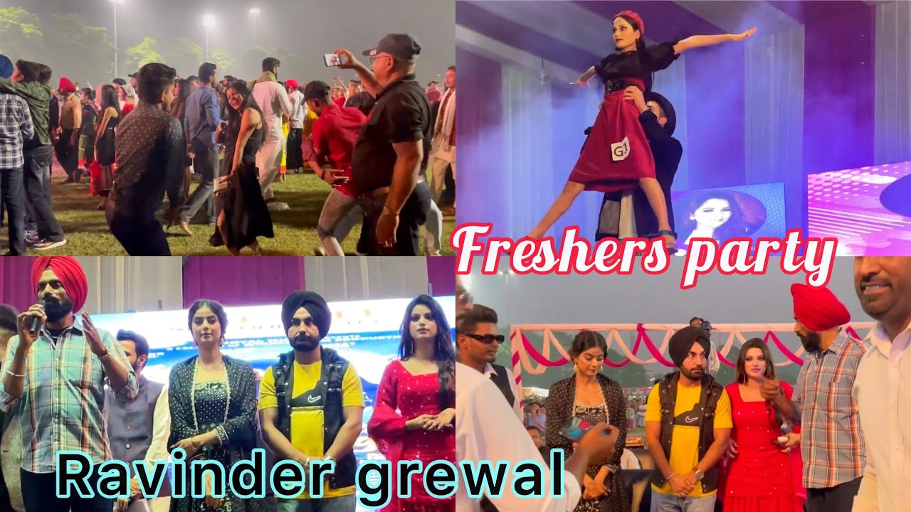 jashan-e-Aagaaz | vlog fresher party | Rimt university | punjabi singer 