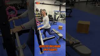 Assisted Bulgarian Split Squats