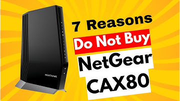 7 Reasons Don’t Buy NETGEAR Nighthawk Cable Modem CAX80 Before Watching This Brutal Review!
