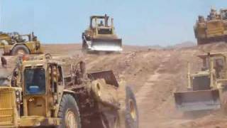 Some of Ralph Mitzel's CAT D9L's & 651B's in action