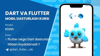 1.5. Flutter nega Dart dasturlash tilidan foydalanadi | Flutter Mobil dasturlash kursi o'zbek tilida