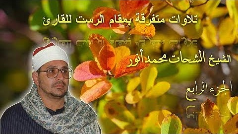 القارئ الشيخ الشحات محمد انور ( رحمه الله) | مقام الرست الجزء الرابع | ممنتج HD