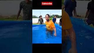 Charpai Se Bana Amazing Swimming Pool! 😱💦 | Crazy DIY Experiment #shorts #song #Mr Indian Hacker