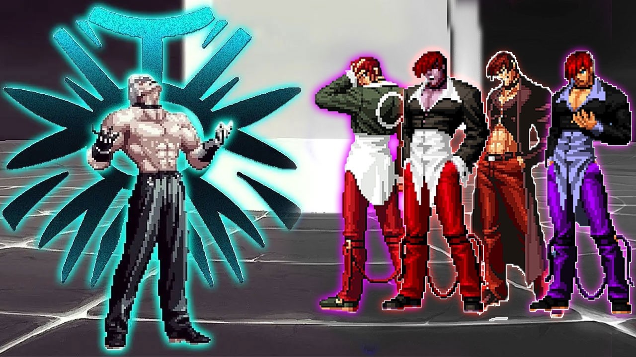 Mugen KOF  Ultimate Orochi Atlas Vs Iori Yagami Team