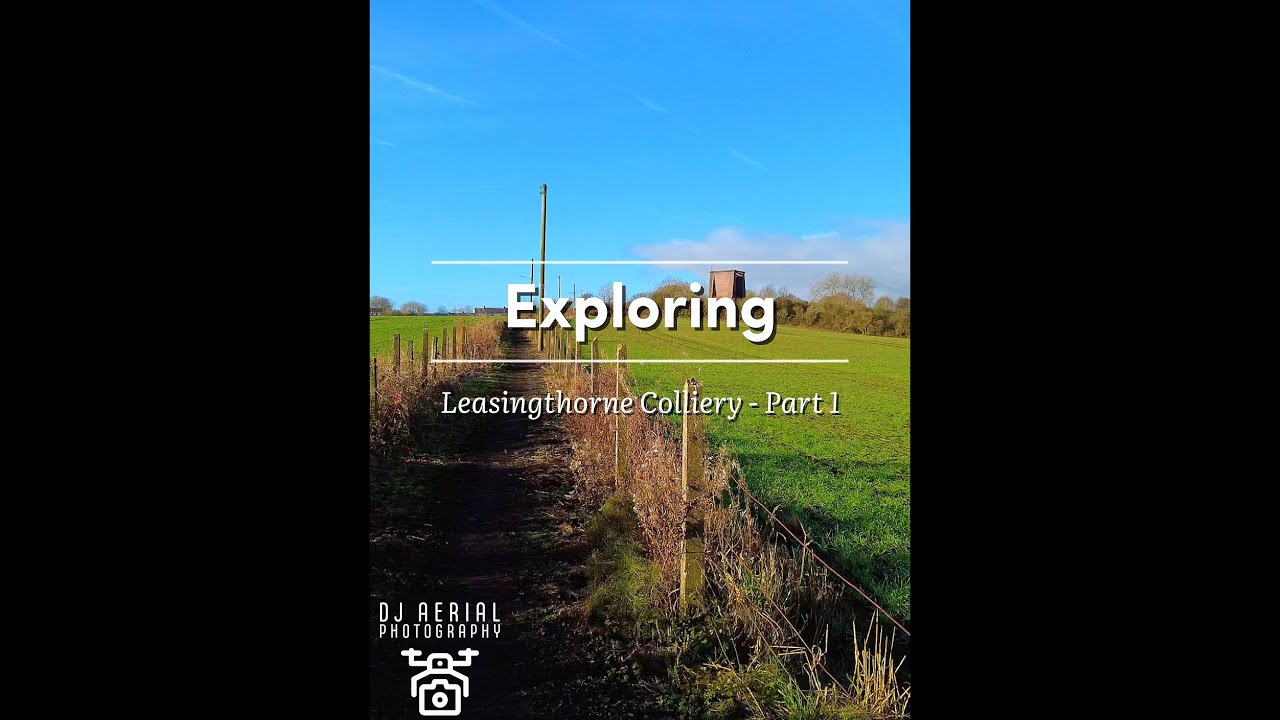 ⛏️ Exploring Leasingthorne Colliery: A Forgotten Piece of County Durham's Mining History 🚁