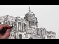 How to Draw Buildings: The United States Capitol Building