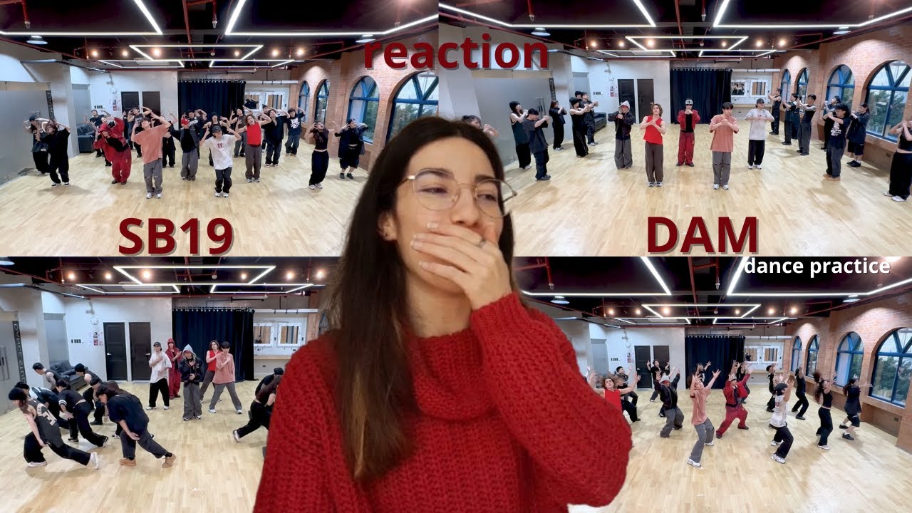 reacting to SB19 'DAM' Dance Practice (this is insane🔥)