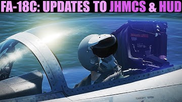 FA-18C Hornet UPDATE: JHMCS A/G Functionality & Changes To HUD TGT Designation | DCS WORLD