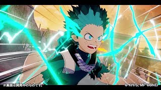 PS4/Nintendo Switch/Xbox One(DL版)「僕のヒーローアカデミア One's Justice2」早期購入特典紹介PV