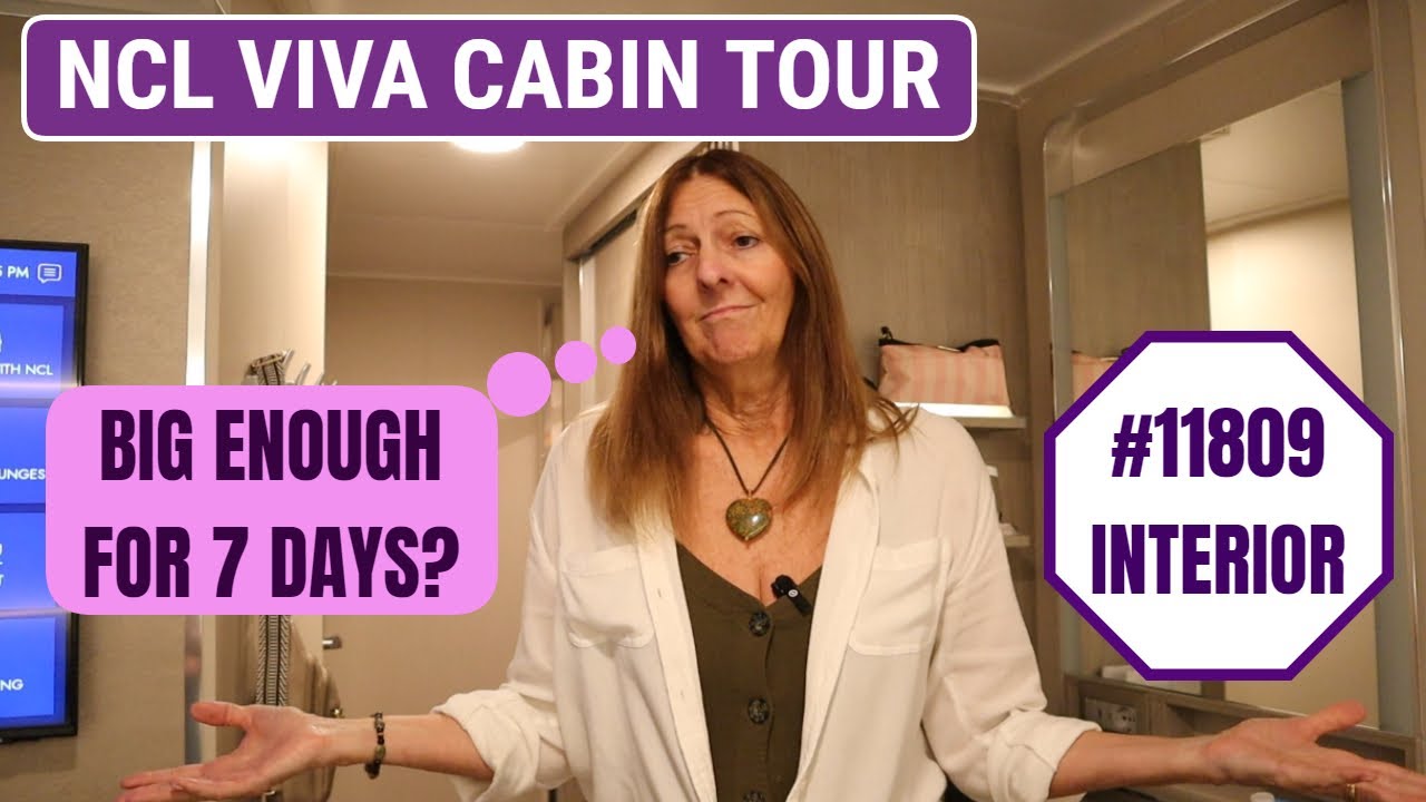 NORWEGIAN VIVA CABIN TOUR | CABIN #11809