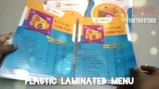 HOT LAMINATION WIRO BINDING MENU