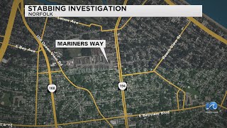 Norfolk Police investigate stabbing on Mariners Way