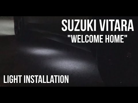 Suzuki | How To install ORIGINAL "Welcome Home" LED light? 🛠 💡 PART 3/3