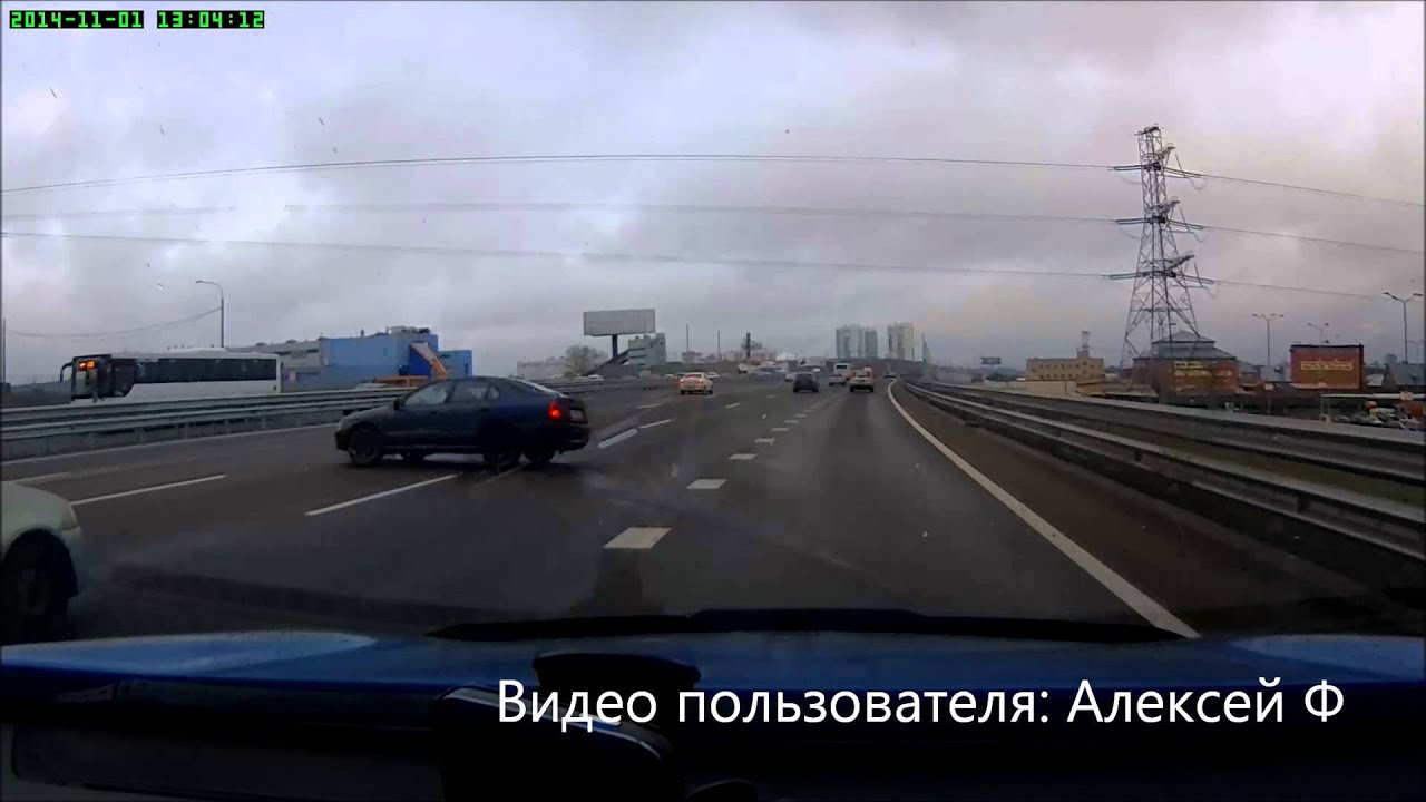 Виновник дтп на новой риге