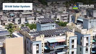 ⚡30 kW Solar Installed in Pune Society – See How Much They SAVE Every Month ! 🌞
