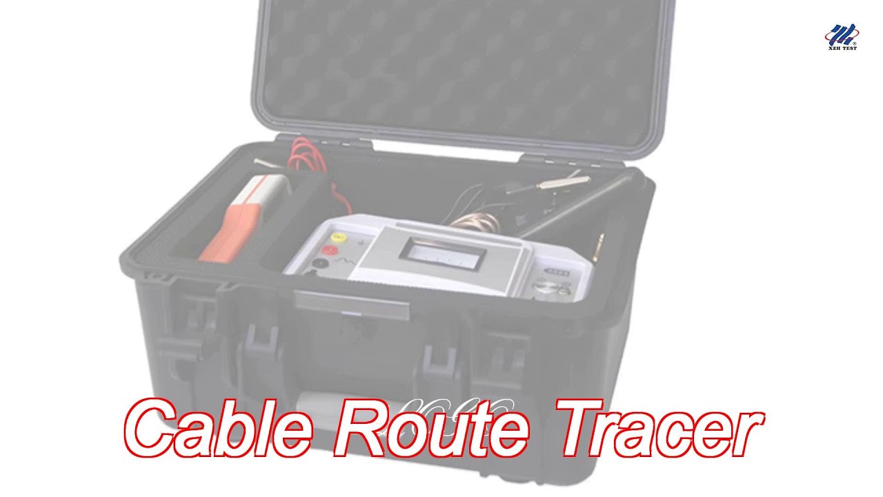 220v 50hz cable path meter with 5m depth range - YouTube