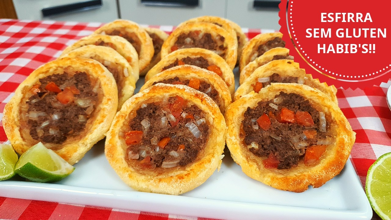 Como Fazer ESFIHA Sem Glúten – Receita tipo Habib's Fácil e Deliciosa! #esfirra