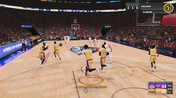 NBA 2K23 - ALLEY OOPS (LEBRON JAMES TO ANTHONY DAVIS)