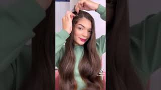 more ideas style for long hair (crdt from the owner of this video) Resimi