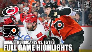 2nd Round – Game 3: Carolina Hurricanes vs. Philadelphia Flyers | Full Game Highlights | ESPN NHL