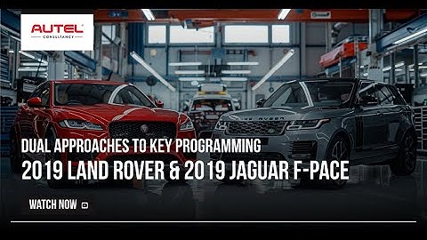 IM508 Land Rover Case Study Dual Approaches to Key Programming 2019 Land Rover & 2019 Jaguar F  Pace
