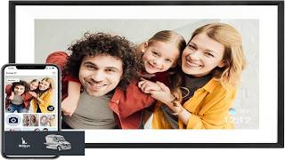 AEEZO Digital Picture Frame 10.1 Inch Digital Photo Frame with 1280 *