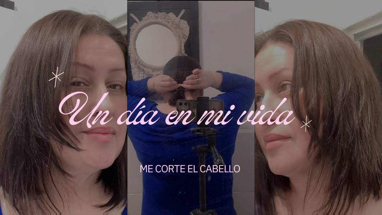 De esta manera me corto el cabello/ Problemas😔
