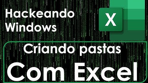 Como organizar pastas do Windows com Excel