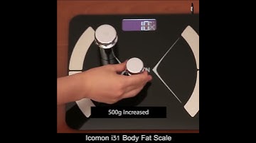 Icomon i31 Bluetooth 4.0 Body Fat Scale