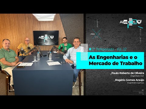 Abstract #Ep. 32 da 2ª Temporada | As Engenharias e o Mercado de Trabalho